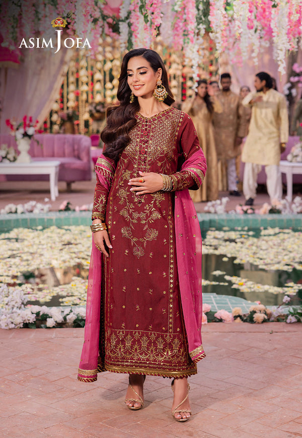 Asim Jofa | Jag Mag Formals | AJMJ-22 by Asim Jofa - Designer Dress - Type: Ladies Clothes - Available at Libayah - 100% Original