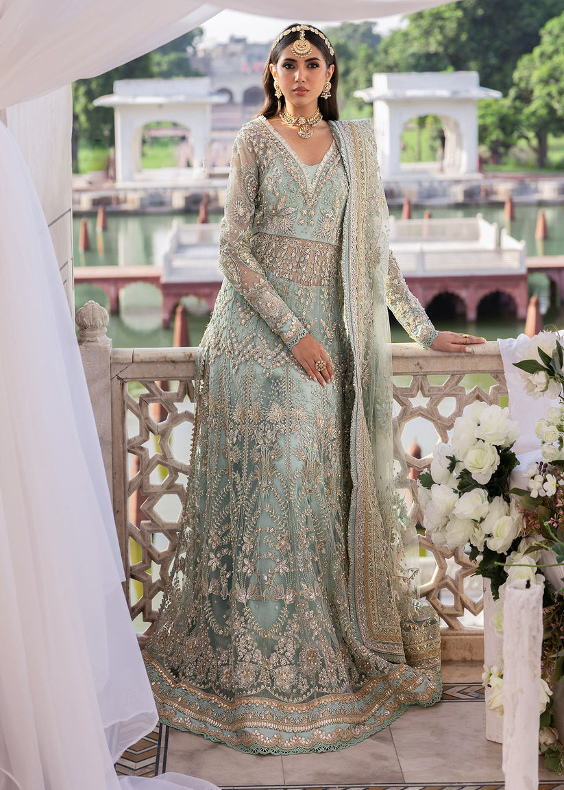 Sardinia | Brides Edition | Zeb-Un-Nisa by Sardinia - Designer Dress - Type: Bridal - Available at Libayah - 100% Original