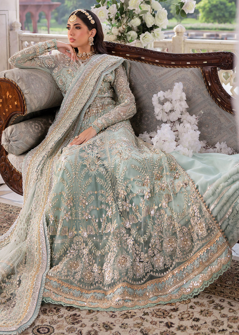 Sardinia | Brides Edition | Zeb-Un-Nisa by Sardinia - Designer Dress - Type: Bridal - Available at Libayah - 100% Original