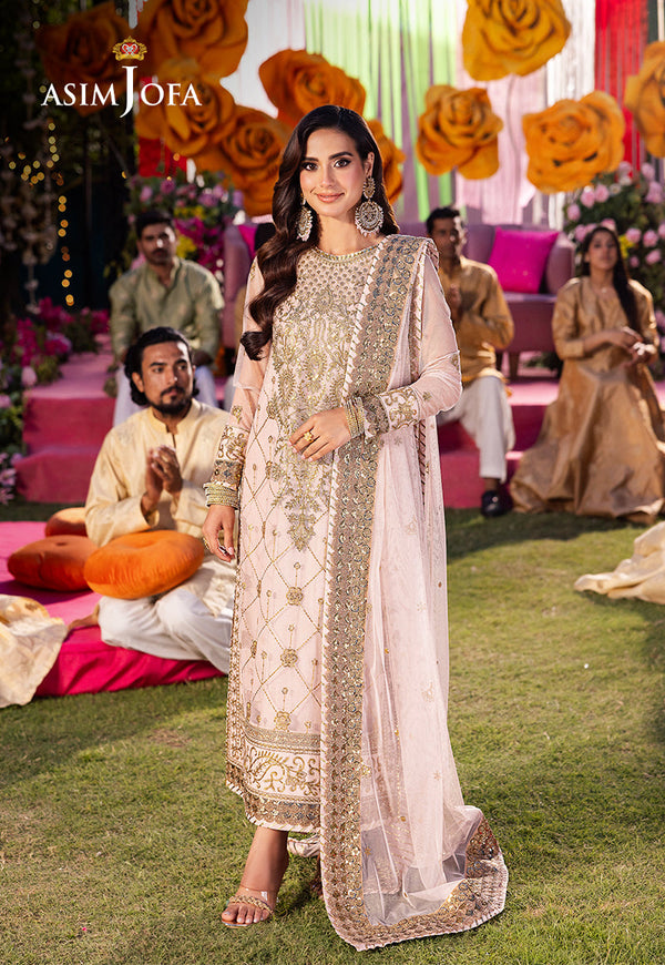 Asim Jofa | Jag Mag Formals | AJMJ-05 by Asim Jofa - Designer Dress - Type: Ladies Clothes - Available at Libayah - 100% Original