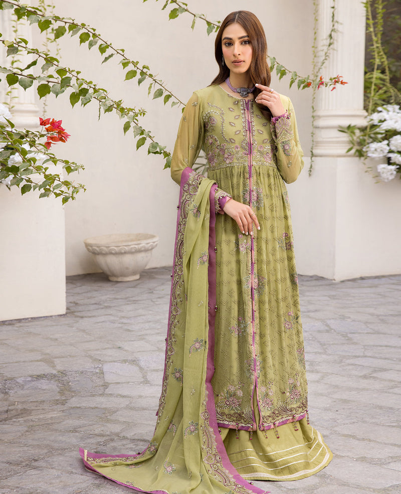Xenia Formals | Raahi Luxury Formals | FUSEELAH by Xenia Formals - Designer Dress - Type: Formal - Available at Libayah - 100% Original