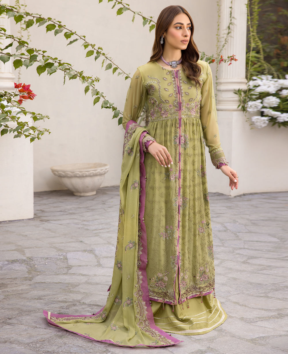 Xenia Formals | Raahi Luxury Formals | FUSEELAH by Xenia Formals - Designer Dress - Type: Formal - Available at Libayah - 100% Original