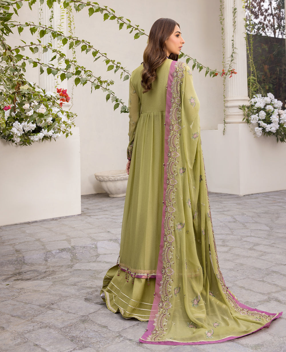 Xenia Formals | Raahi Luxury Formals | FUSEELAH by Xenia Formals - Designer Dress - Type: Formal - Available at Libayah - 100% Original