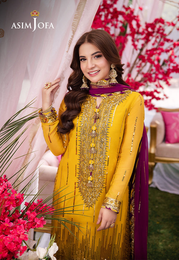 Asim Jofa | Jag Mag Formals | AJMJ-20 by Asim Jofa - Designer Dress - Type: Ladies Clothes - Available at Libayah - 100% Original