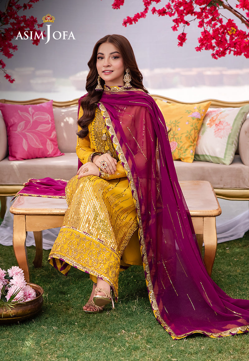 Asim Jofa | Jag Mag Formals | AJMJ-20 by Asim Jofa - Designer Dress - Type: Ladies Clothes - Available at Libayah - 100% Original