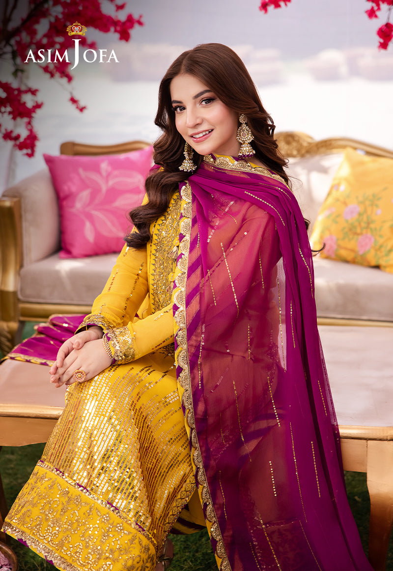 Asim Jofa | Jag Mag Formals | AJMJ-20 by Asim Jofa - Designer Dress - Type: Ladies Clothes - Available at Libayah - 100% Original