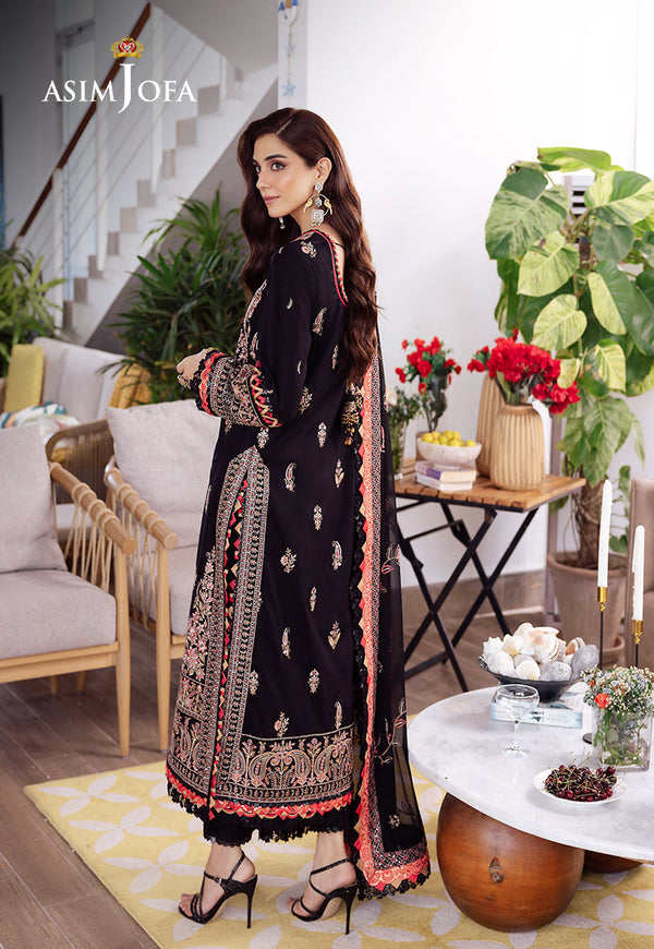 Asim Jofa | Uraan Lawn Chiffon Collection | AJUR-08 by Asim Jofa - Designer Dress - Type: Ladies Clothes - Available at Libayah - 100% Original
