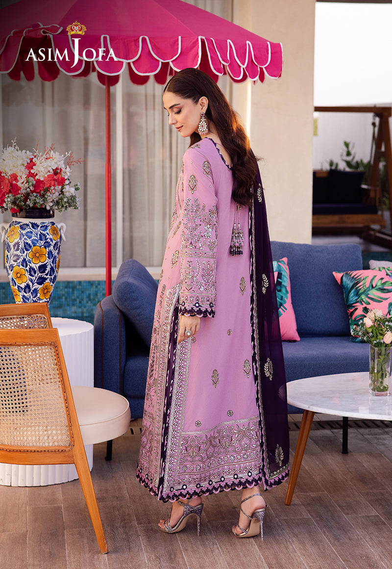 Asim Jofa | Uraan Lawn Chiffon Collection | AJUR-03 by Asim Jofa - Designer Dress - Type: Ladies Clothes - Available at Libayah - 100% Original