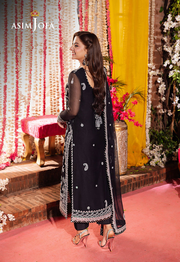 Asim Jofa | Jag Mag Formals | AJMJ-01 by Asim Jofa - Designer Dress - Type: Ladies Clothes - Available at Libayah - 100% Original