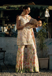 Afrozeh | Basic Pret 26 RTW | NACRE by Afrozeh - Designer Dress  - Type : Ladies Clothes - Available at Libayah - 100% Original 