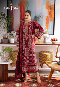 Asim Jofa | Uraan Lawn Chiffon Collection | AJUR-04 by Asim Jofa - Designer Dress - Type: Ladies Clothes - Available at Libayah - 100% Original