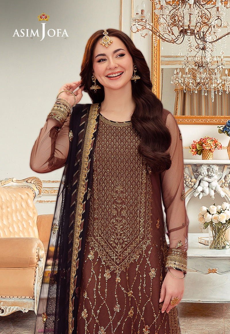 Asim Jofa | festive luxe | AJMJ-24 by Asim Jofa - Designer Dress - Type: Ladies Clothes - Available at Libayah - 100% Original