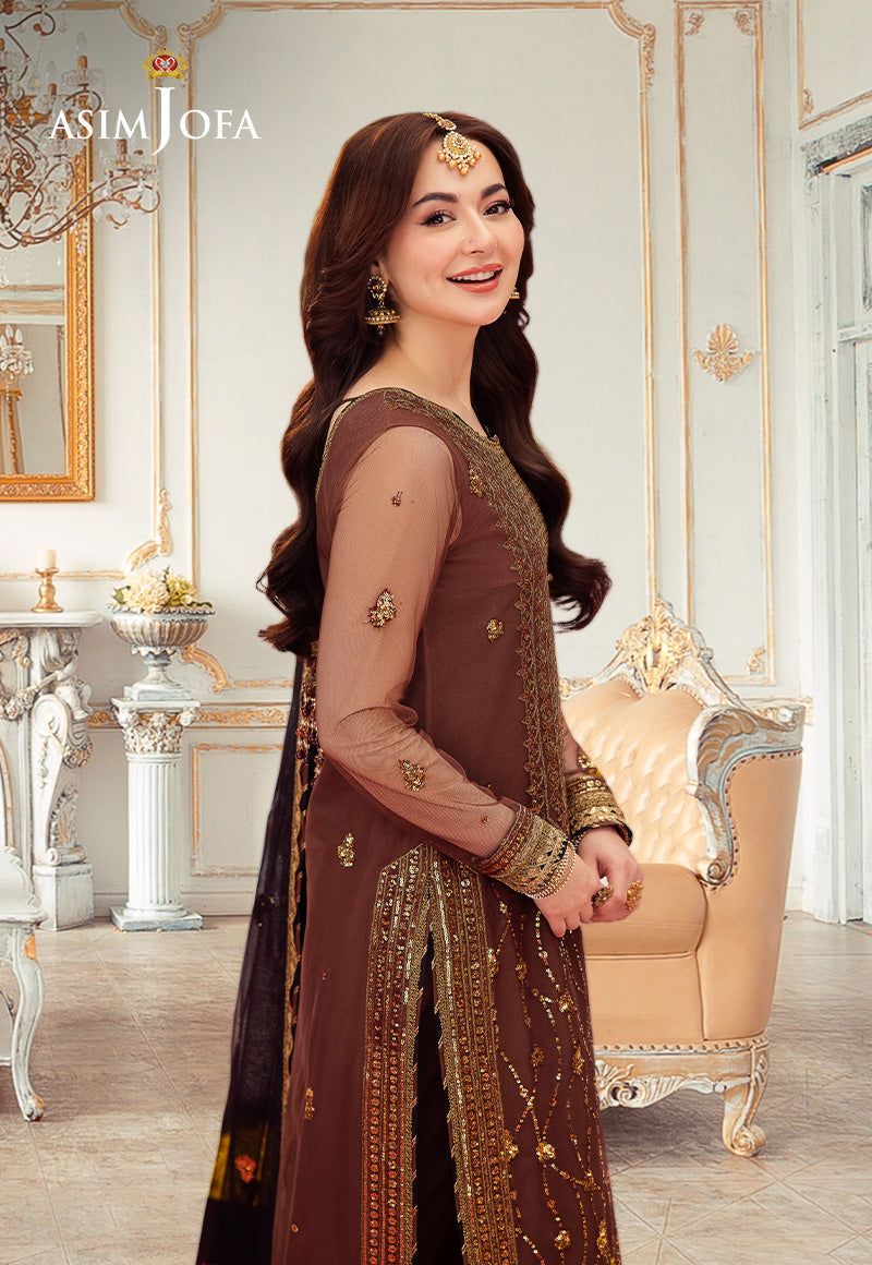 Asim Jofa | festive luxe | AJMJ-24 by Asim Jofa - Designer Dress - Type: Ladies Clothes - Available at Libayah - 100% Original