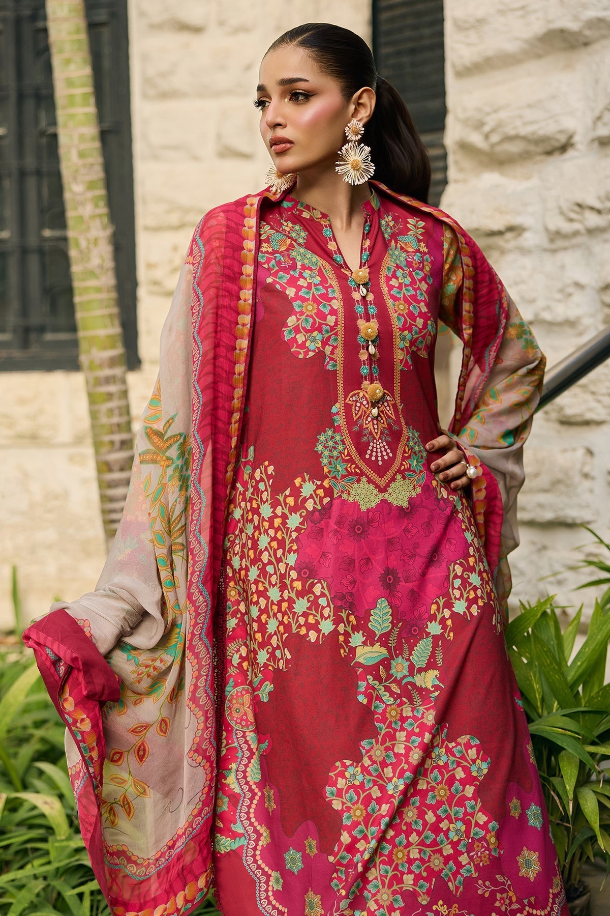 Charizma | C Print Lawn | CP6-16 by Charizma - Designer Dress  - Type : Ladies Clothes - Available at Libayah - 100% Original 
