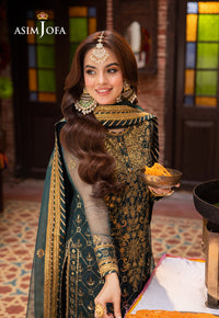 Asim Jofa | Pyaar Diyan Gallan Formals | AJEM-25 by Asim Jofa - Designer Dress - Type: Ladies Clothes - Available at Libayah - 100% Original