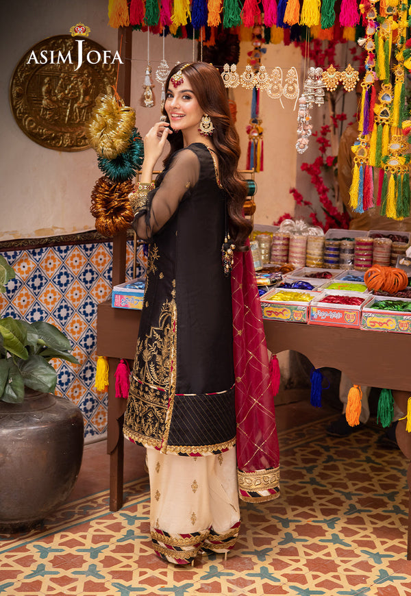 Asim Jofa | Pyaar Diyan Gallan Formals | AJEM-14 by Asim Jofa - Designer Dress - Type: Ladies Clothes - Available at Libayah - 100% Original