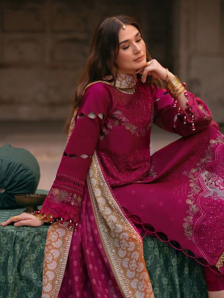 Parishay | Matsani Luxury Lawn 25 | MI - 01 by Parishay - Designer Dress - Type: Ladies Clothes - Available at Libayah - 100% Original