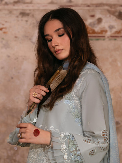 Parishay | Matsani Luxury Lawn 25 | MI - 02 by Parishay - Designer Dress - Type: Ladies Clothes - Available at Libayah - 100% Original