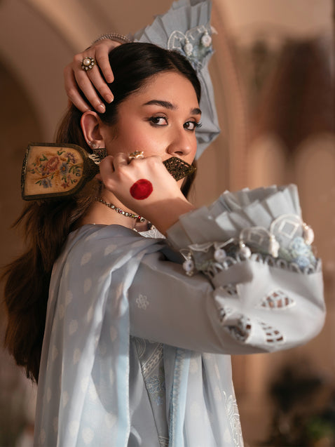 Parishay | Matsani Luxury Lawn 25 | MI - 02 by Parishay - Designer Dress - Type: Ladies Clothes - Available at Libayah - 100% Original