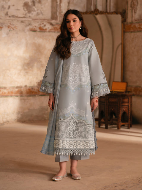 Parishay | Matsani Luxury Lawn 25 | MI - 02 by Parishay - Designer Dress - Type: Ladies Clothes - Available at Libayah - 100% Original