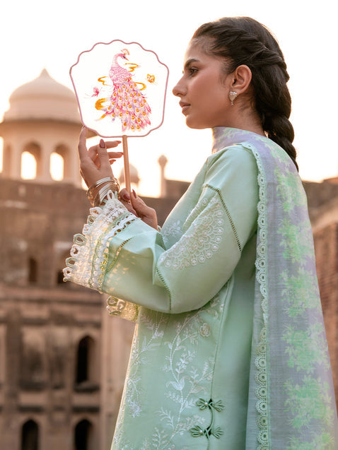 Parishay | Matsani Luxury Lawn 25 | MI - 04 by Parishay - Designer Dress - Type: Ladies Clothes - Available at Libayah - 100% Original