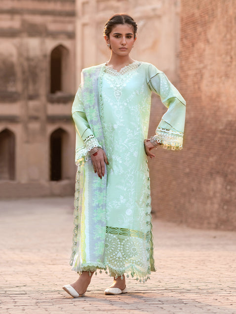 Parishay | Matsani Luxury Lawn 25 | MI - 04 by Parishay - Designer Dress - Type: Ladies Clothes - Available at Libayah - 100% Original