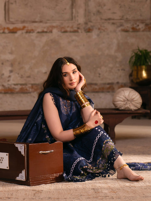 Parishay | Matsani Luxury Lawn 25 | MI - 05 by Parishay - Designer Dress - Type: Ladies Clothes - Available at Libayah - 100% Original