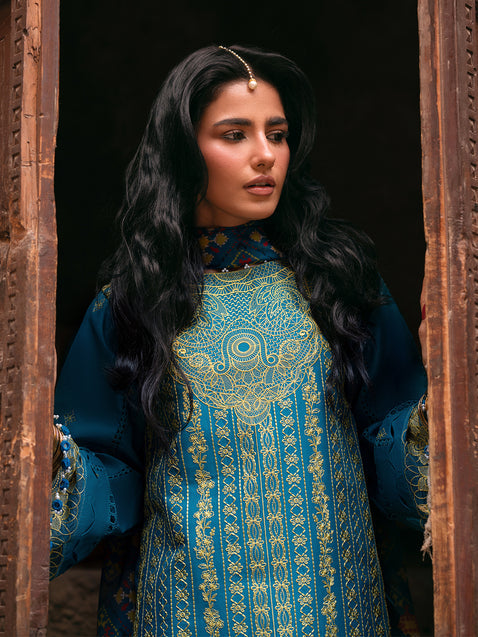 Parishay | Matsani Luxury Lawn 25 | MI - 07 by Parishay - Designer Dress - Type: Ladies Clothes - Available at Libayah - 100% Original