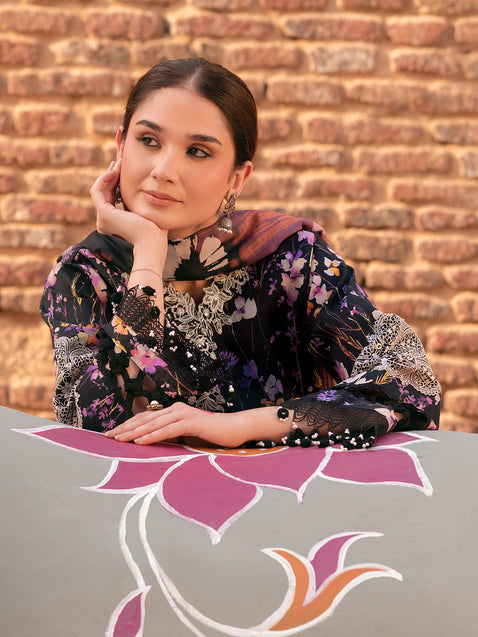 Parishay | Matsani Luxury Lawn 25 | MI - 09 by Parishay - Designer Dress - Type: Ladies Clothes - Available at Libayah - 100% Original
