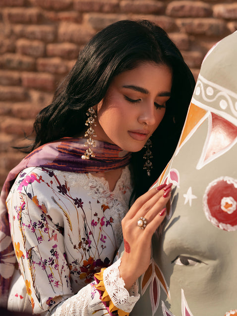 Parishay | Matsani Luxury Lawn 25 | MI - 10 by Parishay - Designer Dress - Type: Ladies Clothes - Available at Libayah - 100% Original