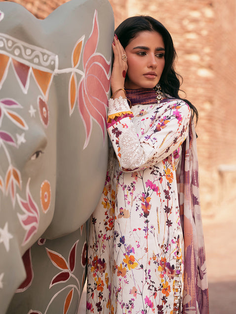 Parishay | Matsani Luxury Lawn 25 | MI - 10 by Parishay - Designer Dress - Type: Ladies Clothes - Available at Libayah - 100% Original