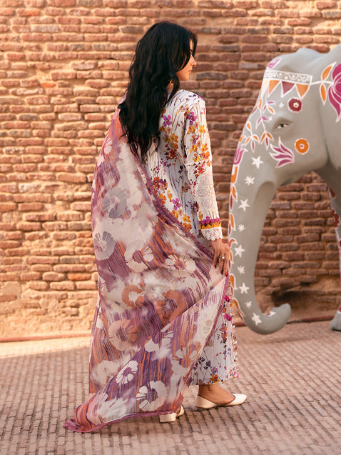 Parishay | Matsani Luxury Lawn 25 | MI - 10 by Parishay - Designer Dress - Type: Ladies Clothes - Available at Libayah - 100% Original