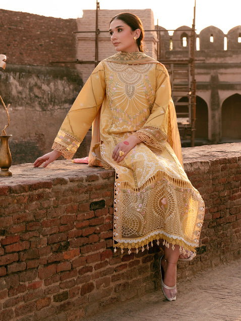 Parishay | Matsani Luxury Lawn 25 | MI - 11 by Parishay - Designer Dress - Type: Ladies Clothes - Available at Libayah - 100% Original