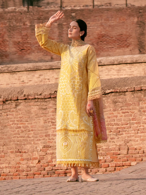 Parishay | Matsani Luxury Lawn 25 | MI - 11 by Parishay - Designer Dress - Type: Ladies Clothes - Available at Libayah - 100% Original