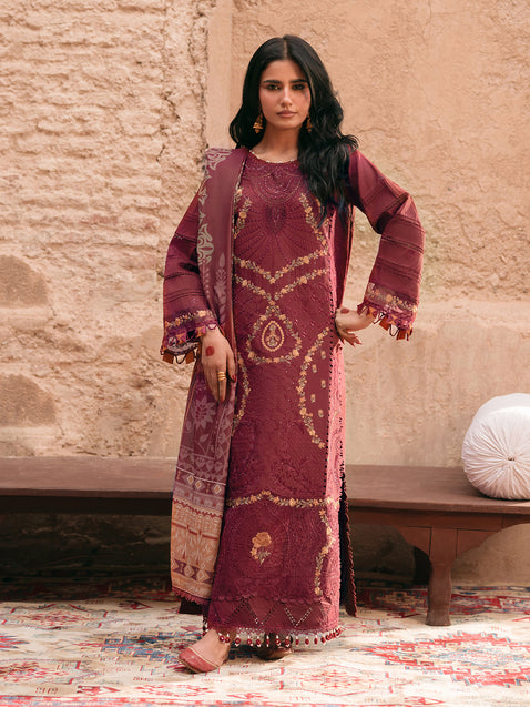 Parishay | Matsani Luxury Lawn 25 | MI - 12 by Parishay - Designer Dress - Type: Ladies Clothes - Available at Libayah - 100% Original