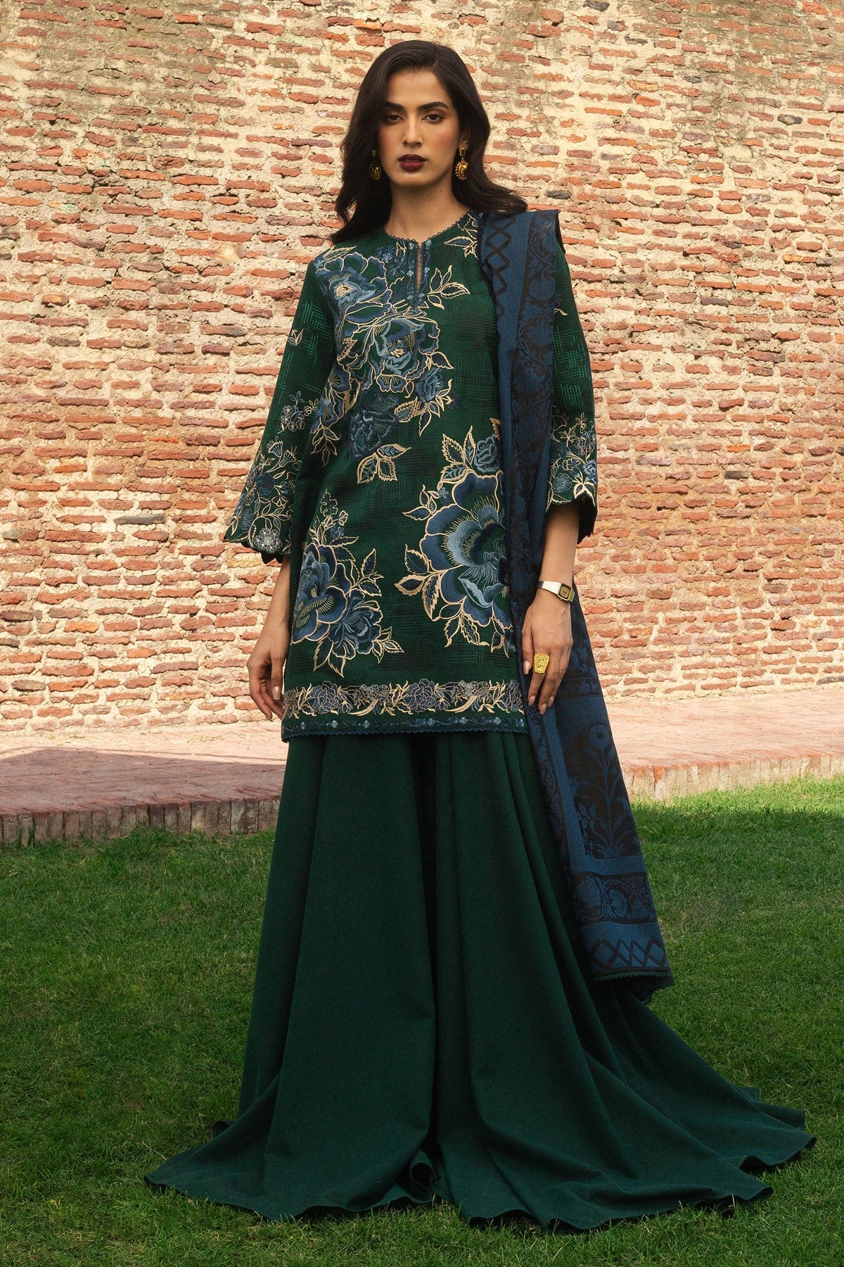 Zara Shahjahan | Winter 24 |  MINA-D7 by Zara Sahjahan - Designer Dress - Type: Ladies Clothes - Available at Libayah - 100% Original