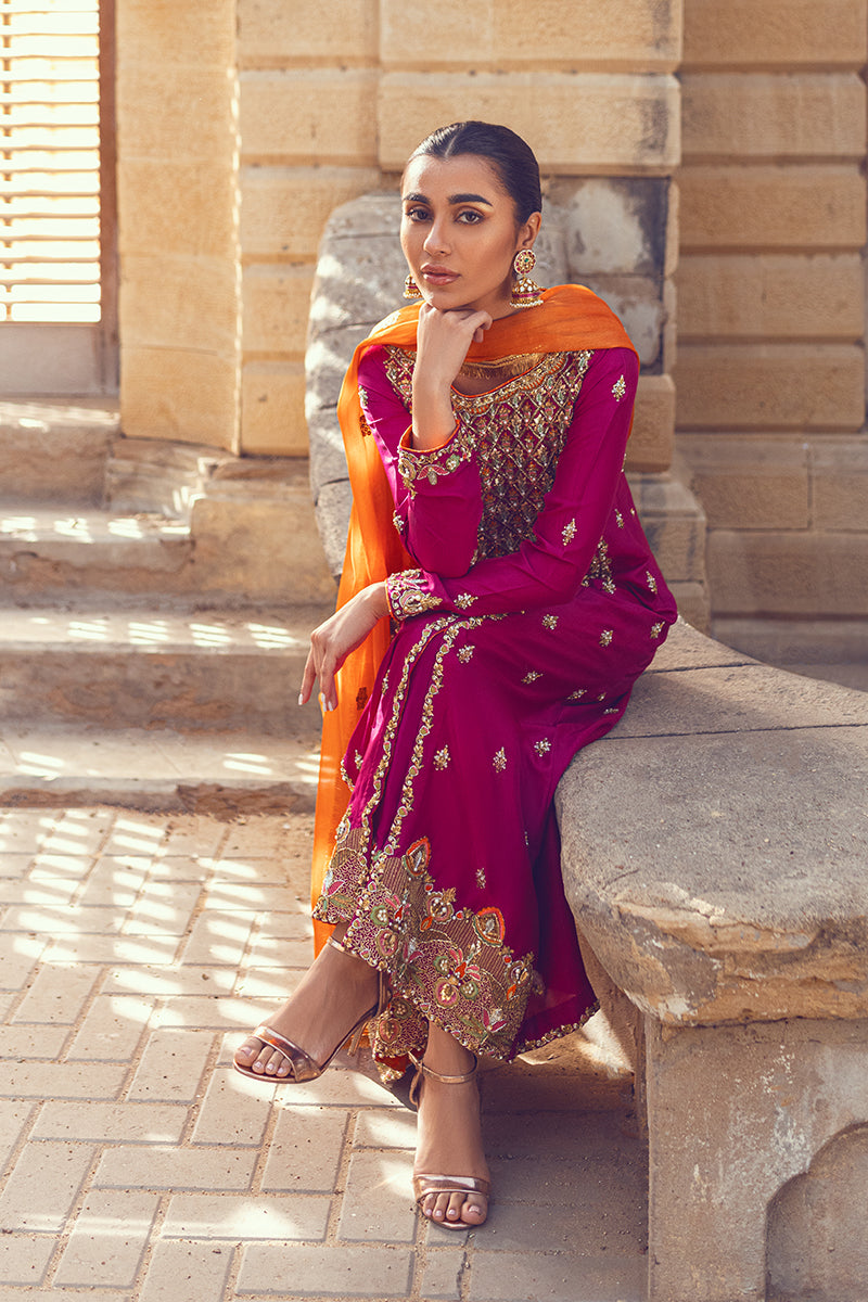 Sana Abbas | Wedding Formals | MISHA by Sana Abbas - Designer Dress - Type: Ladies Clothes - Available at Libayah - 100% Original