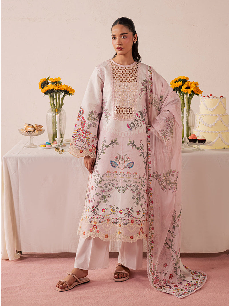 Mahnur | Jahaan Lawn 26 | MJ-02 by Mahnur - Designer Dress  - Type : Ladies Clothes - Available at Libayah - 100% Original 