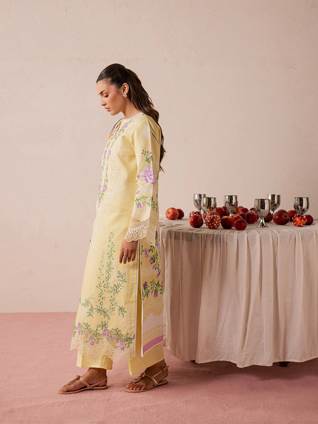 Mahnur | Jahaan Lawn 26 | MJ-07 by Mahnur - Designer Dress  - Type : Ladies Clothes - Available at Libayah - 100% Original 