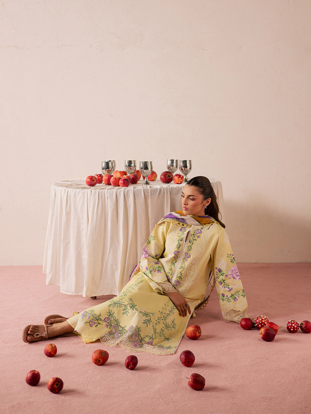 Mahnur | Jahaan Lawn 26 | MJ-07 by Mahnur - Designer Dress  - Type : Ladies Clothes - Available at Libayah - 100% Original 