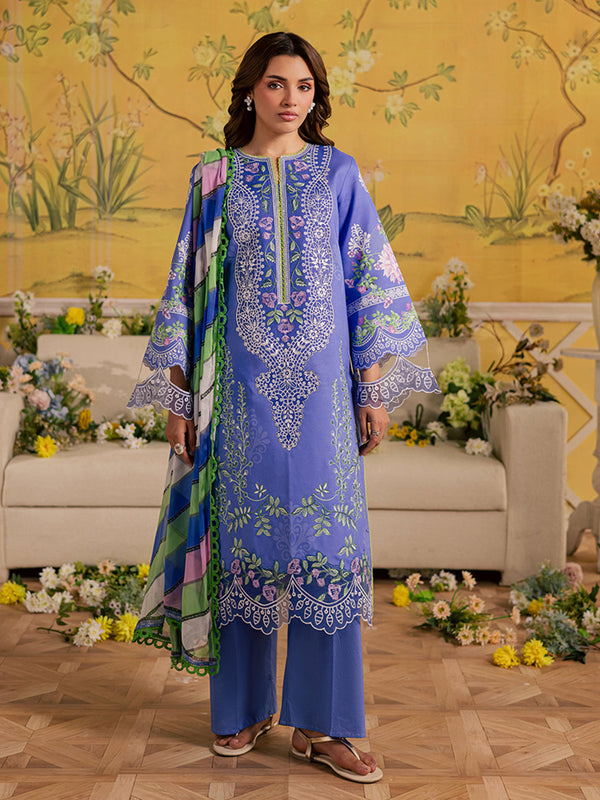 Mahnur | Jahaan Lawn 26 | MJ-08 by Mahnur - Designer Dress  - Type : Ladies Clothes - Available at Libayah - 100% Original 