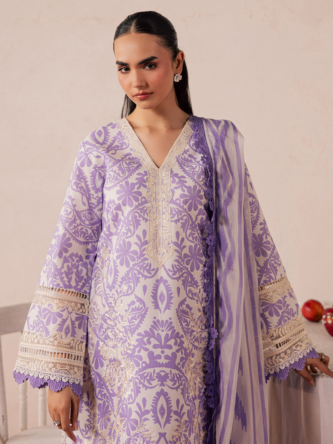 Mahnur | Jahaan Lawn 26 | MJ-10 by Mahnur - Designer Dress  - Type : Ladies Clothes - Available at Libayah - 100% Original 