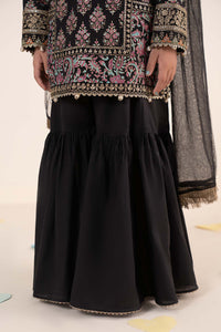 kids-clothes-mkd-ea24-01r1-black by Maria B Kids - Designer Dress  - Type : KidsClothes - Available at Libayah - 100% Original 