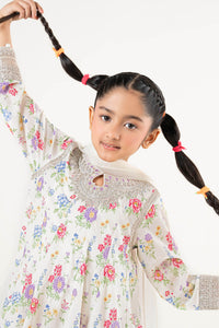 kids-clothes-mkd-ea25-03r1-white by Maria B Kids - Designer Dress  - Type : KidsClothes - Available at Libayah - 100% Original 