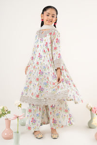 kids-clothes-mkd-ea25-03r1-white by Maria B Kids - Designer Dress  - Type : KidsClothes - Available at Libayah - 100% Original 