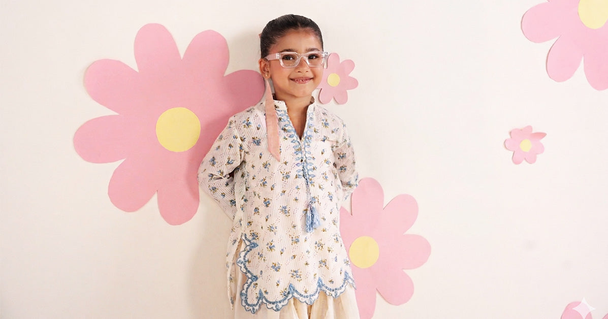 kids-clothes-mkd-ea26-01-light-blue by Maria B Kids - Designer Dress  - Type : KidsClothes - Available at Libayah - 100% Original 