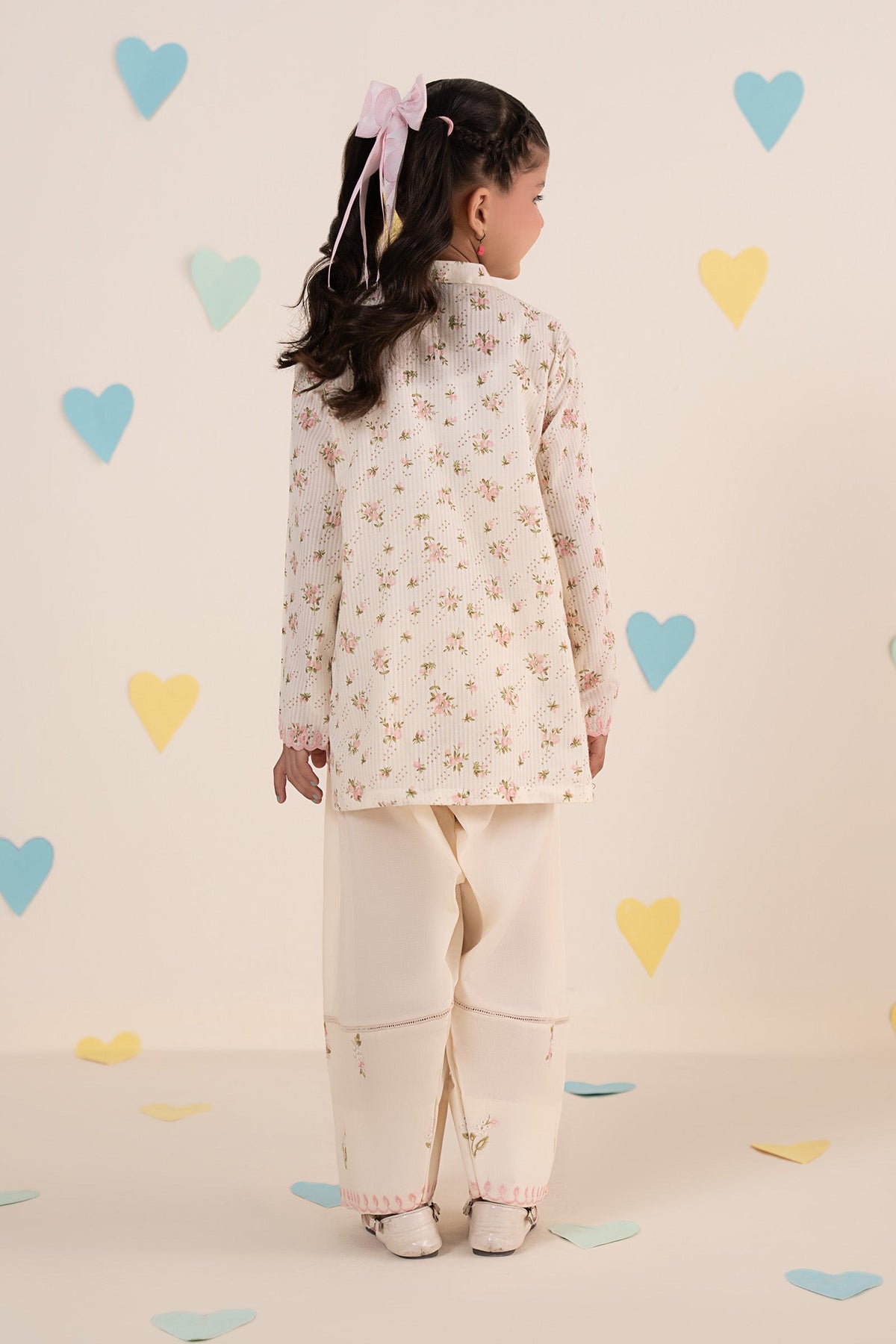 kids-clothes-mkd-ea26-01-light-pink by Maria B Kids - Designer Dress  - Type : KidsClothes - Available at Libayah - 100% Original 