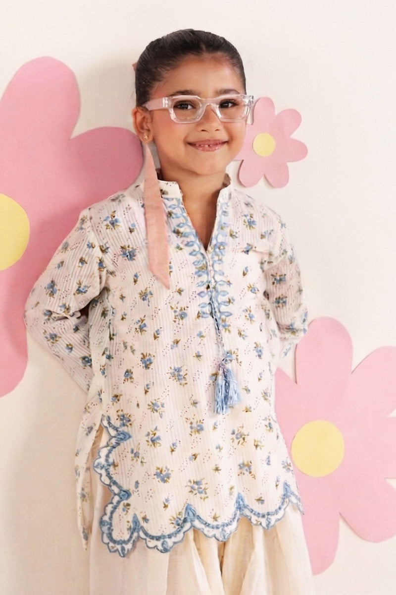 kids-clothes-mkd-ea26-01-light-blue by Maria B Kids - Designer Dress  - Type : KidsClothes - Available at Libayah - 100% Original 
