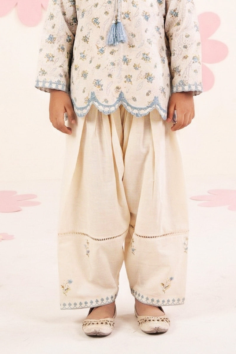kids-clothes-mkd-ea26-01-light-blue by Maria B Kids - Designer Dress  - Type : KidsClothes - Available at Libayah - 100% Original 