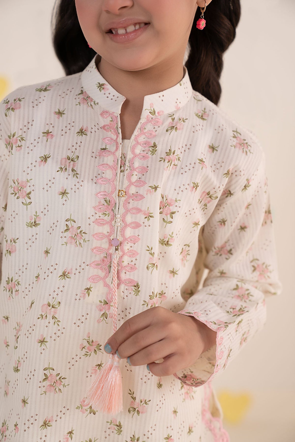 kids-clothes-mkd-ea26-01-light-pink by Maria B Kids - Designer Dress  - Type : KidsClothes - Available at Libayah - 100% Original 